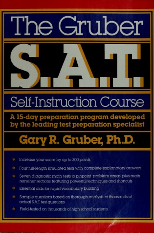 Cover of The Gruber S.A.T. Self-Instruction Course