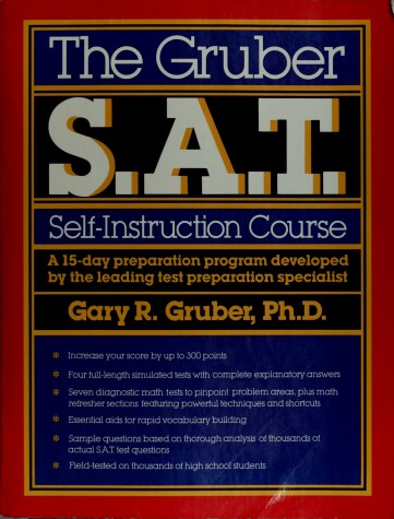 Book cover for The Gruber S.A.T. Self-Instruction Course