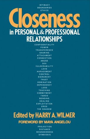 Book cover for Closeness in Personal and Professional Relationships