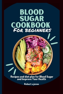 Book cover for Blood sugar cookbook for beginners