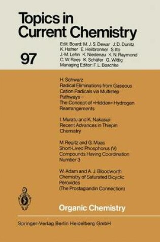 Cover of Organic Chemistry