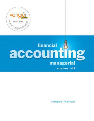 Book cover for Financial & Managerial Accounting-Financial, Chapter 1-13