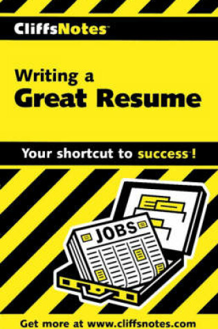 Cover of Writing a Great Resume