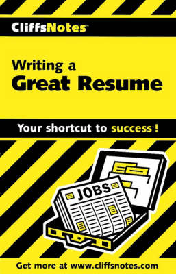 Book cover for Writing a Great Resume