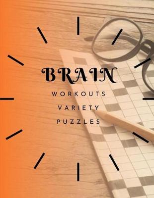 Book cover for Brain Workouts Variety Puzzles