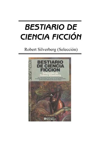 Book cover for Bestiario de Ciencia Ficcion