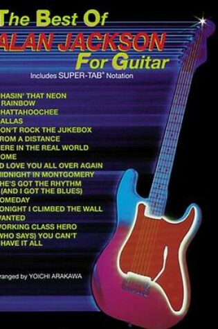 Cover of The Best of Alan Jackson for Guitar