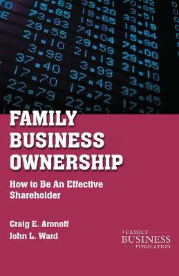 Book cover for Family Business Ownership