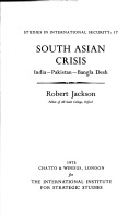 Book cover for South Asian Crisis, 1971