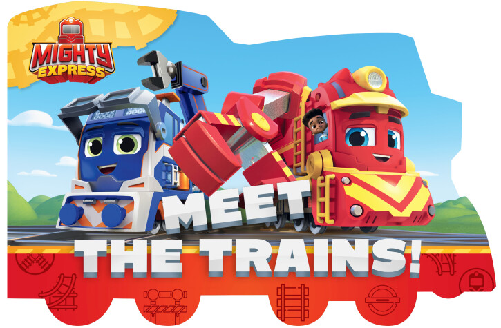 Book cover for Meet the Trains!