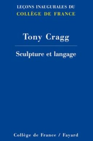 Cover of Sculpture Et Langage