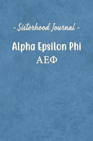 Cover of Sisterhood Journal Alpha Epsilon Phi