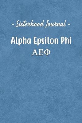 Book cover for Sisterhood Journal Alpha Epsilon Phi