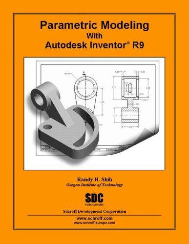 Book cover for Parametric Modeling with Autodesk Inventor R9