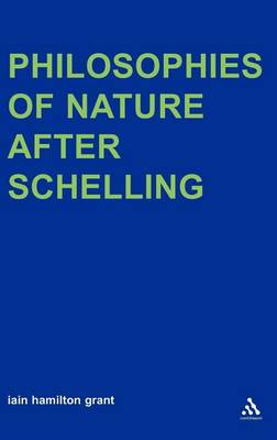 Cover of Philosophies of Nature After Schelling