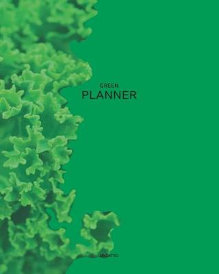 Book cover for Undated Green Planner