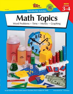 Book cover for Math Topics, Grades 3 - 4
