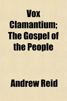 Book cover for Vox Clamantium; The Gospel of the People