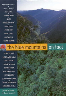 Book cover for The Blue Mountains on Foot