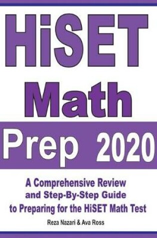 Cover of HiSET Math Prep 2020