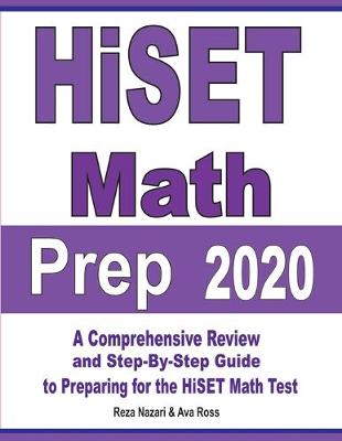 Book cover for HiSET Math Prep 2020