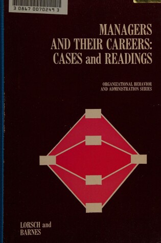 Cover of Managers and Their Careers