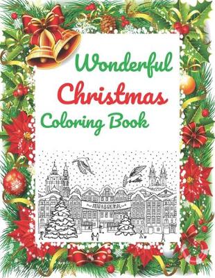 Book cover for Wonderful Christmas Coloring Book