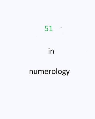 Cover of 51 in numerology