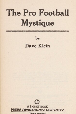 Cover of The Pro Gootball Mystique