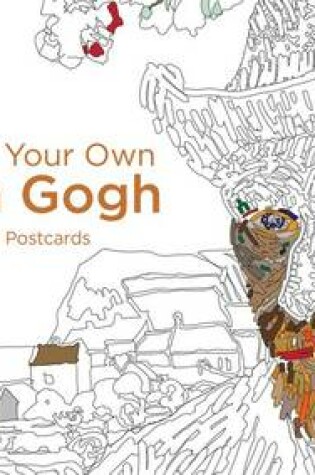 Cover of Color Your Own Van Gogh 20 Postcards