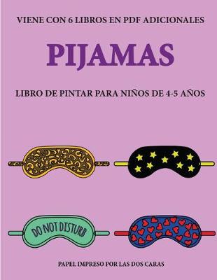 Cover of Libro de pintar para niños de 4-5 años (Pijamas)