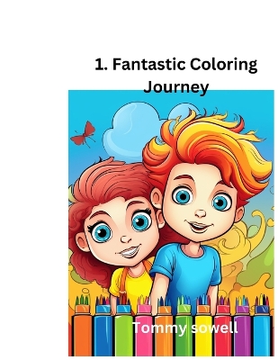 Book cover for 1.Fantastic Coloring Journey