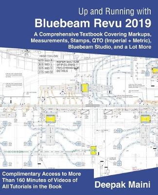 Book cover for Up and Running with Bluebeam Revu 2019