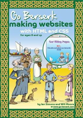 Book cover for Go Berserk Making Websites with HTML and CSS
