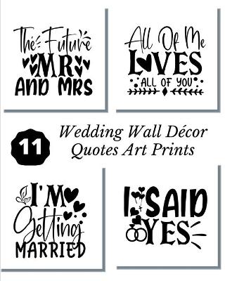 Cover of Wedding Wall Decor Quotes Art Prints