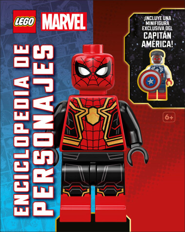 Book cover for LEGO Marvel Enciclopedia de personajes (Character Encyclopedia)