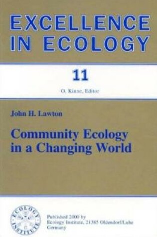 Cover of Community Ecology in a Changing World