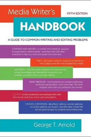 Cover of Media Writer's Handbook: A Guide to Common Writing and Editing Problems