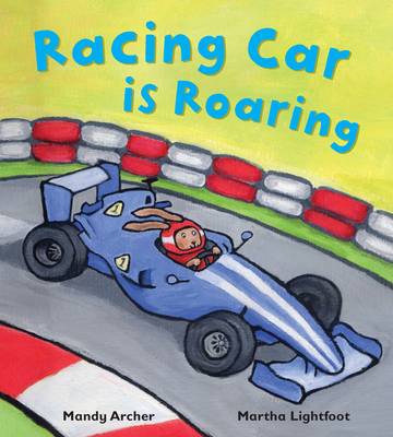 Book cover for Racing Car is Roaring