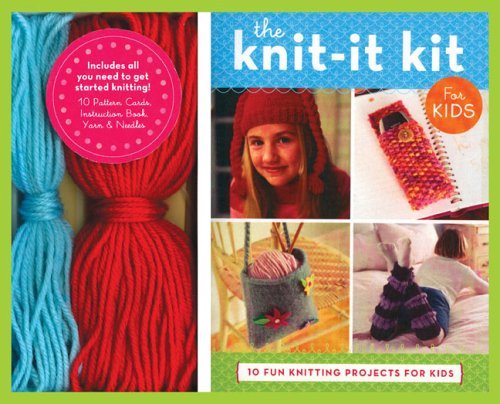Book cover for Knit-It Kit for Kids