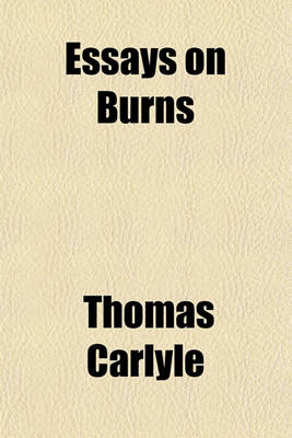 Book cover for Essays on Burns