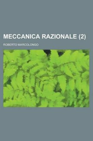 Cover of Meccanica Razionale (2)