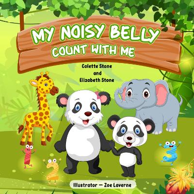 Book cover for My Noisy Belly - Count With Me