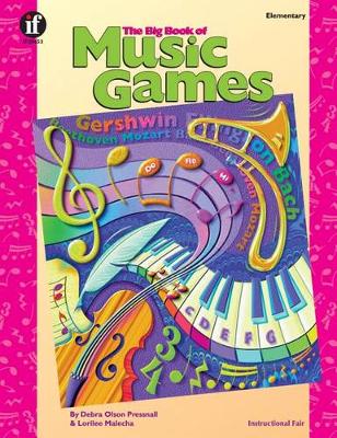 Book cover for The Big Book of Music Games