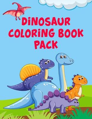 Book cover for Dinosaur Coloring Book Pack