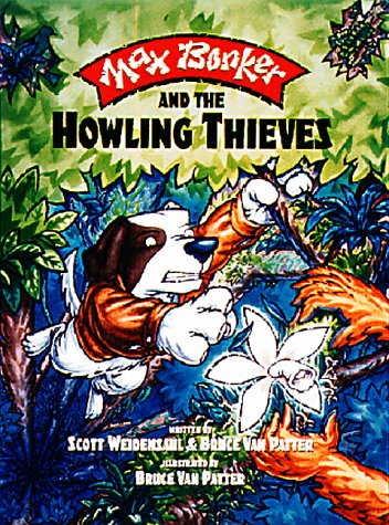 Book cover for Max Bonker and the Howling Thieves