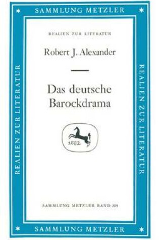Cover of Das Deutsche Barockdrama
