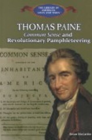 Cover of Thomas Paine: Common Sense and