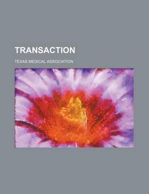 Book cover for Transaction (Volume 16)