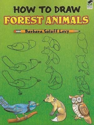 Book cover for How to Draw Forest Animals